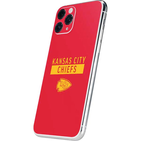 NFL Kansas City Chiefs Red Performance Series iPhone 11 Pro Skin