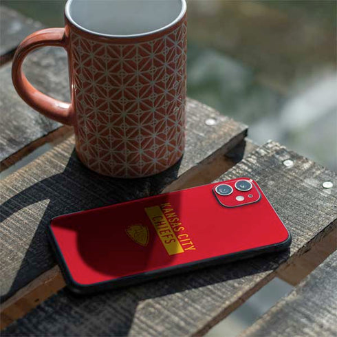 NFL Kansas City Chiefs Red Performance Series iPhone 11 Skin