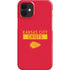NFL Kansas City Chiefs Red Performance Series iPhone 12 Mini Lite Case