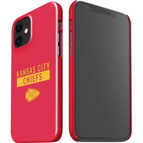 NFL Kansas City Chiefs Red Performance Series iPhone 12 Mini Lite Case