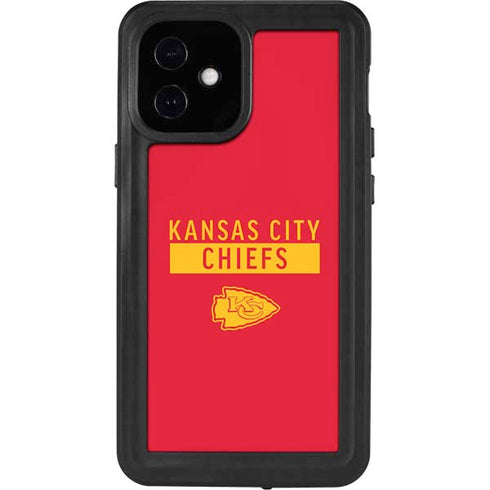 NFL Kansas City Chiefs Red Performance Series iPhone 12 Mini Waterproof Case