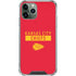 NFL Kansas City Chiefs Red Performance Series iPhone 12 Pro Clear Case