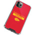 NFL Kansas City Chiefs Red Performance Series iPhone 12 Pro Clear Case