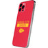 NFL Kansas City Chiefs Red Performance Series iPhone 12 Pro Max Skin
