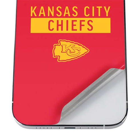NFL Kansas City Chiefs Red Performance Series iPhone 12 Pro Max Skin