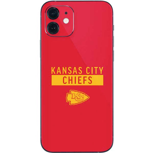 NFL Kansas City Chiefs Red Performance Series iPhone 12 Skin