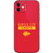 NFL Kansas City Chiefs Red Performance Series iPhone 12 Skin