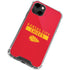 NFL Kansas City Chiefs Red Performance Series iPhone 13 Clear Case