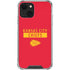 NFL Kansas City Chiefs Red Performance Series iPhone 13 Mini Clear Case