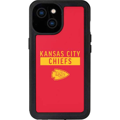 NFL Kansas City Chiefs Red Performance Series iPhone 13 Mini Waterproof Case