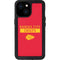 NFL Kansas City Chiefs Red Performance Series iPhone 13 Mini Waterproof Case