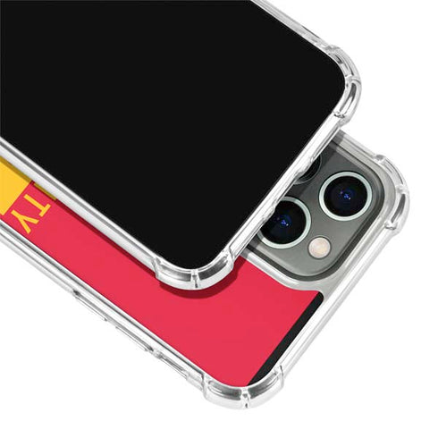 NFL Kansas City Chiefs Red Performance Series iPhone 13 Pro Clear Case