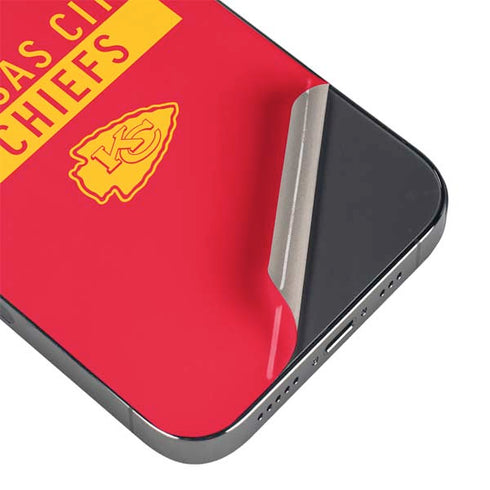 NFL Kansas City Chiefs Red Performance Series iPhone 13 Pro Max Skin