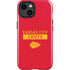 NFL Kansas City Chiefs Red Performance Series iPhone 15 Plus Impact Case