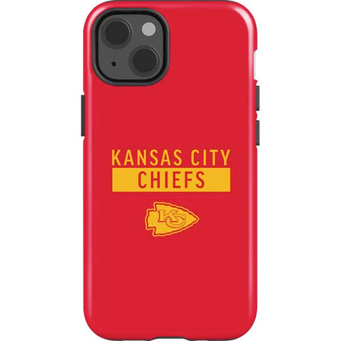 NFL Kansas City Chiefs Red Performance Series iPhone 15 Impact Case