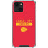 NFL Kansas City Chiefs Red Performance Series iPhone 14 Plus Clear Case