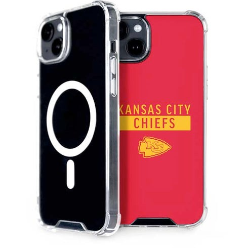 NFL Kansas City Chiefs Red Performance Series iPhone 15 Plus MagSafe Case
