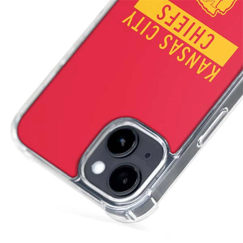 NFL Kansas City Chiefs Red Performance Series iPhone 15 Plus MagSafe Case