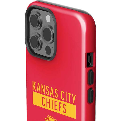 NFL Kansas City Chiefs Red Performance Series iPhone 15 Pro Max Impact Case