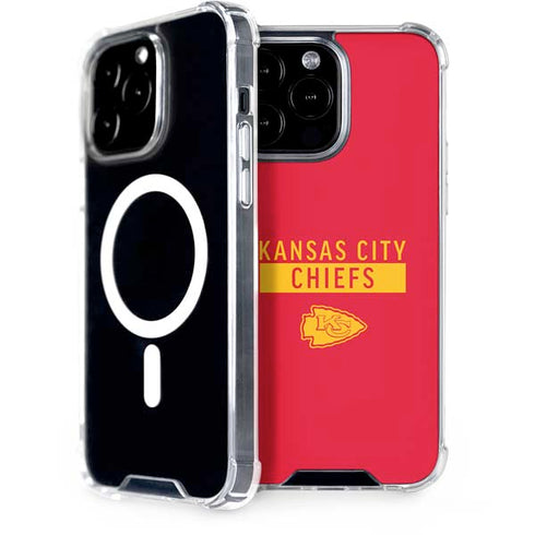 NFL Kansas City Chiefs Red Performance Series iPhone 15 Pro Max MagSafe Case