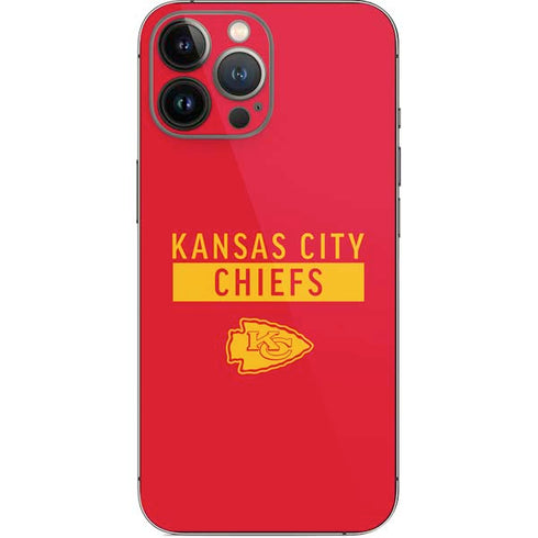 NFL Kansas City Chiefs Red Performance Series iPhone 14 Pro Max Skin