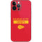 NFL Kansas City Chiefs Red Performance Series iPhone 14 Pro Max Skin