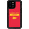 NFL Kansas City Chiefs Red Performance Series iPhone 14 Pro Max Waterproof Case