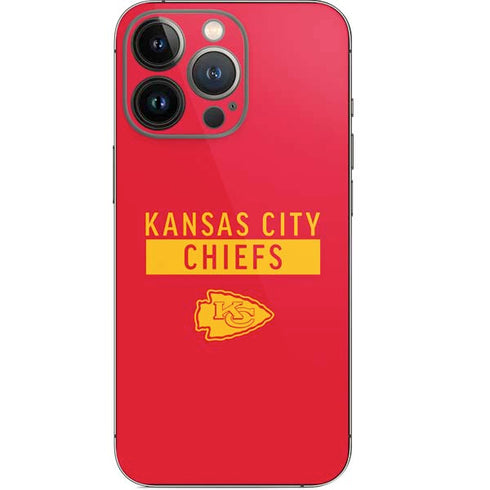 NFL Kansas City Chiefs Red Performance Series iPhone 14 Pro Skin