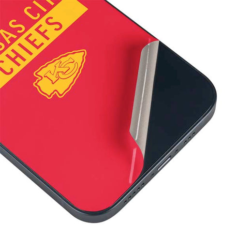 NFL Kansas City Chiefs Red Performance Series iPhone 14 Skin