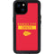 NFL Kansas City Chiefs Red Performance Series iPhone 15 Plus Waterproof Case