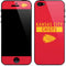 NFL Kansas City Chiefs Red Performance Series iPhone 5/5s/5SE Skin