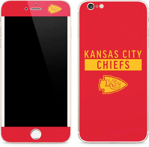 NFL Kansas City Chiefs Red Performance Series iPhone 6/6s Plus Skin