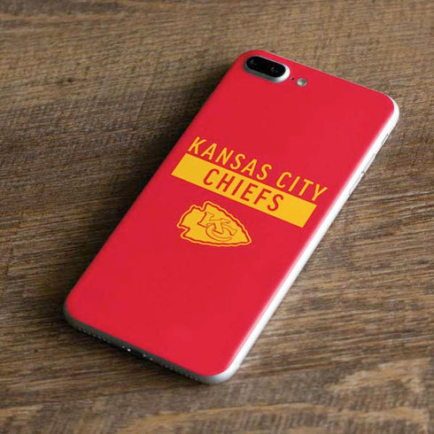 NFL Kansas City Chiefs Red Performance Series iPhone 7 Plus Skin
