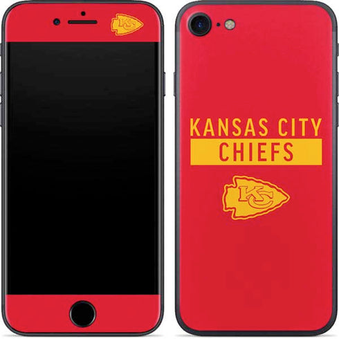 NFL Kansas City Chiefs Red Performance Series iPhone 7 Skin