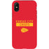 NFL Kansas City Chiefs Red Performance Series iPhone X Pro Case