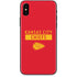 NFL Kansas City Chiefs Red Performance Series iPhone X Skin