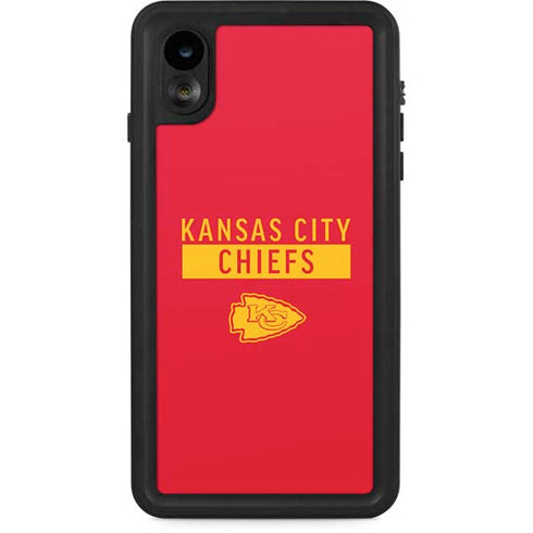 NFL Kansas City Chiefs Red Performance Series iPhone XR Waterproof Case