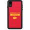 NFL Kansas City Chiefs Red Performance Series iPhone XR Waterproof Case