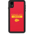 NFL Kansas City Chiefs Red Performance Series iPhone XR Waterproof Case