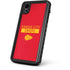 NFL Kansas City Chiefs Red Performance Series iPhone XR Waterproof Case