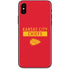NFL Kansas City Chiefs Red Performance Series iPhone XS Skin