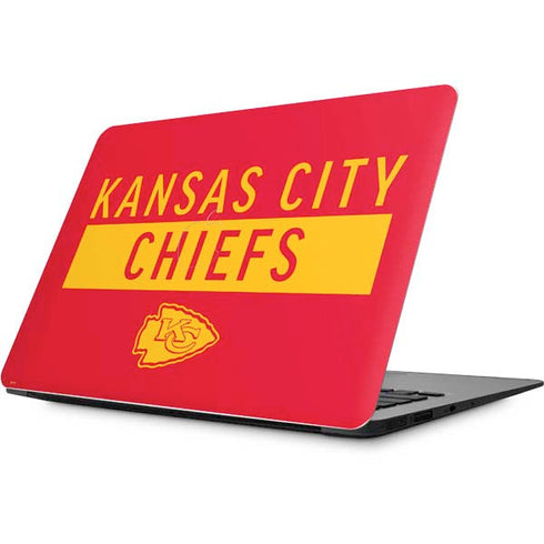 NFL Kansas City Chiefs Red Performance Series Apple MacBook Skin