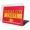 NFL Kansas City Chiefs Red Performance Series MacBook Pro 15in (2016-19) Case plus Skin