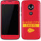 NFL Kansas City Chiefs Red Performance Series Moto E5 Play Skin