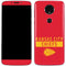 NFL Kansas City Chiefs Red Performance Series Moto E5 Plus Skin