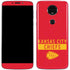 NFL Kansas City Chiefs Red Performance Series Moto E5 Plus Skin