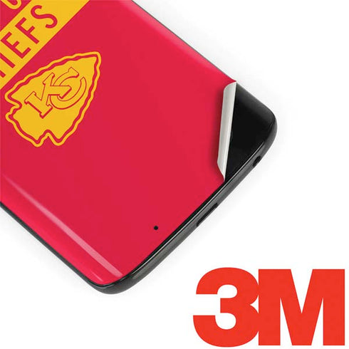 NFL Kansas City Chiefs Red Performance Series Moto G6 Skin