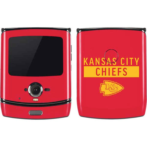 NFL Kansas City Chiefs Red Performance Series Motorola RAZR Skin