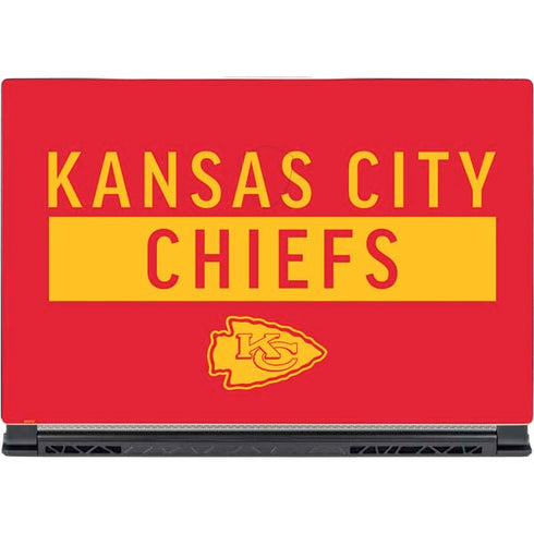 NFL Kansas City Chiefs Red Performance Series MSI GS65 Stealth Laptop Skin