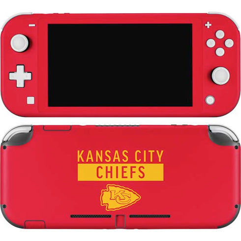 NFL Kansas City Chiefs Red Performance Series Nintendo Switch Lite Skin